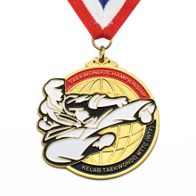 Zhongshan ODM Custom Metal Bulk 1ª Medalha de Ouro